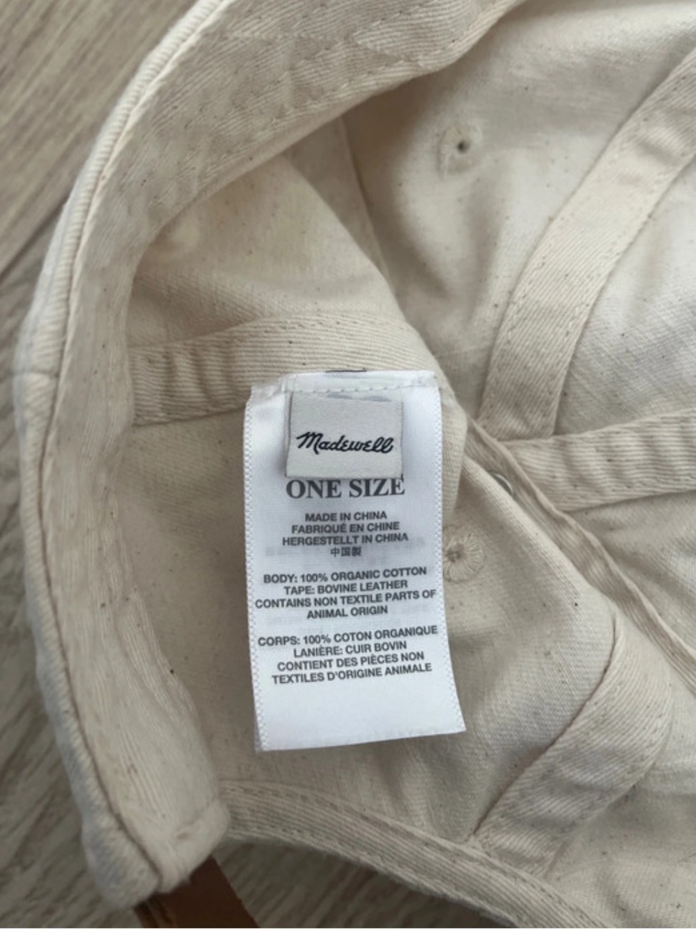 Madewell Hat View 3